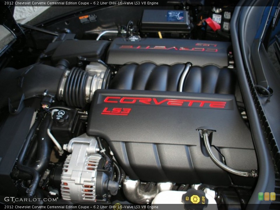 6.2 Liter OHV 16-Valve LS3 V8 2012 Chevrolet Corvette Engine