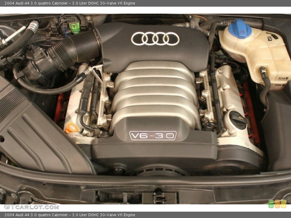 3.0 Liter DOHC 30-Valve V6 Engine for the 2004 Audi A4 #63872258