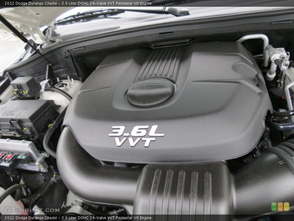 3.6 Liter DOHC 24-Valve VVT Pentastar V6 Engine for the 2012 Dodge Durango #63876880