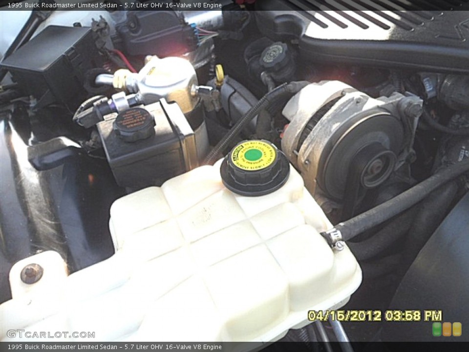 5.7 Liter OHV 16-Valve V8 Engine for the 1995 Buick Roadmaster #63877406