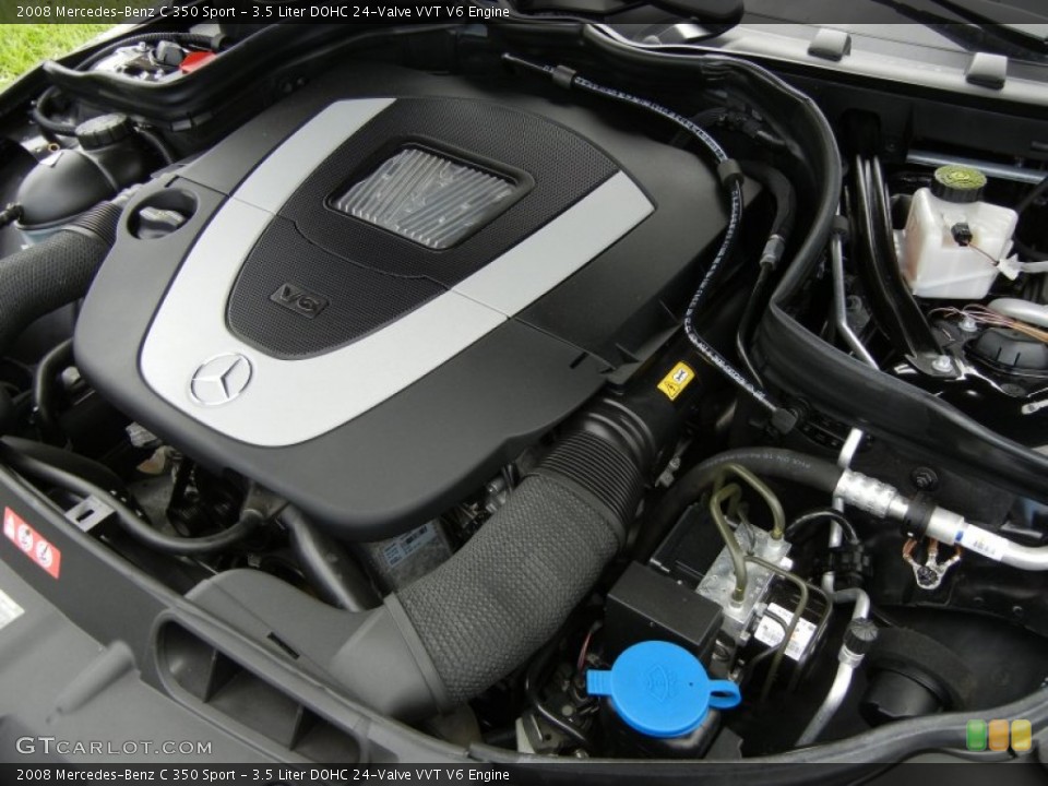3.5 Liter DOHC 24-Valve VVT V6 Engine for the 2008 Mercedes-Benz C #63893380
