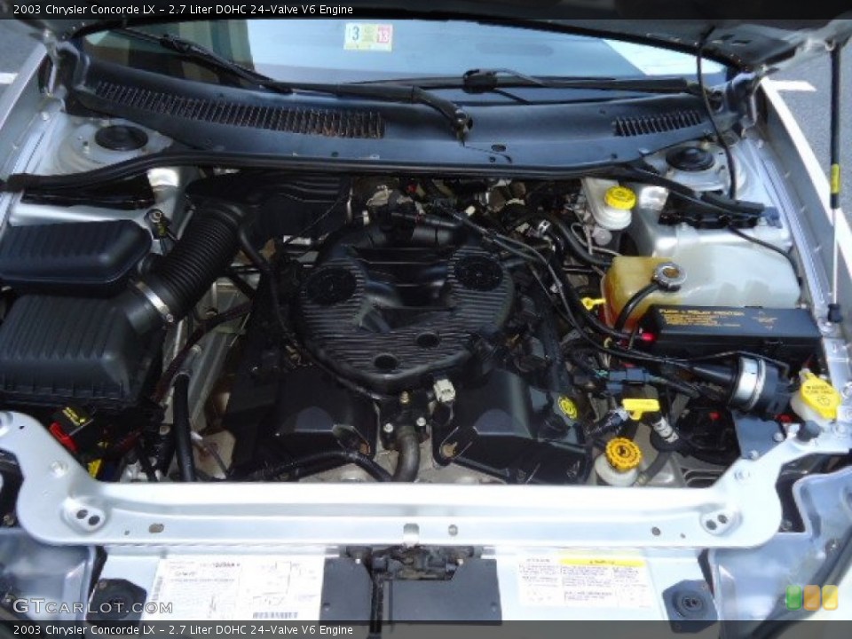 2.7 Liter DOHC 24-Valve V6 Engine for the 2003 Chrysler Concorde #63905214