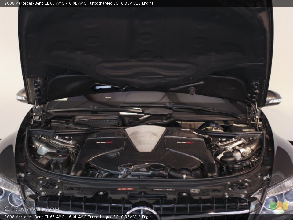 6.0L AMG Turbocharged SOHC 36V V12 Engine for the 2008 Mercedes-Benz CL #63927305