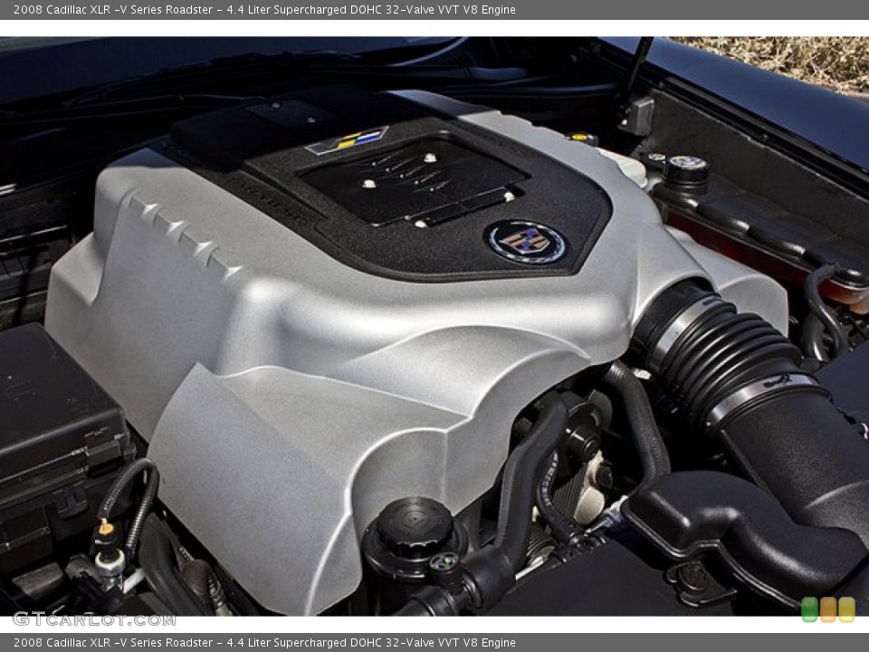 4.4 Liter Supercharged DOHC 32-Valve VVT V8 Engine for the 2008 Cadillac XLR #63938484