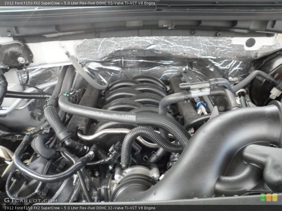 5.0 Liter Flex-Fuel DOHC 32-Valve Ti-VCT V8 Engine for the 2012 Ford F150 #63949234