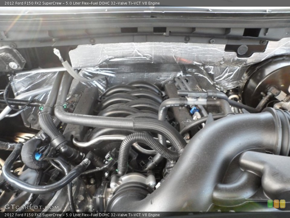5.0 Liter Flex-Fuel DOHC 32-Valve Ti-VCT V8 Engine for the 2012 Ford F150 #63949597