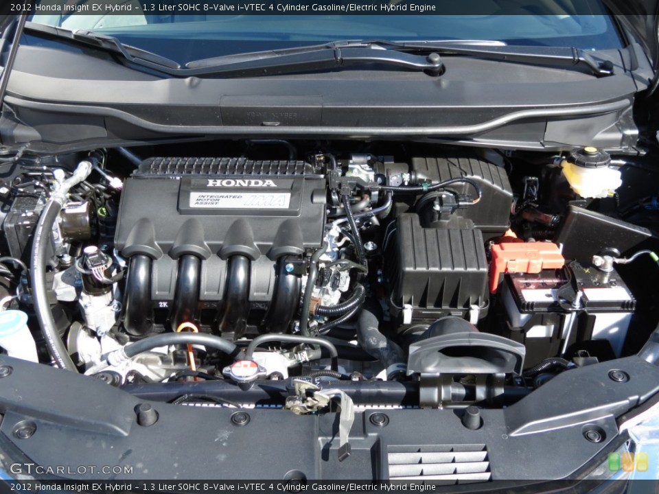 1.3 Liter SOHC 8-Valve i-VTEC 4 Cylinder Gasoline/Electric Hybrid Engine for the 2012 Honda Insight #63966568