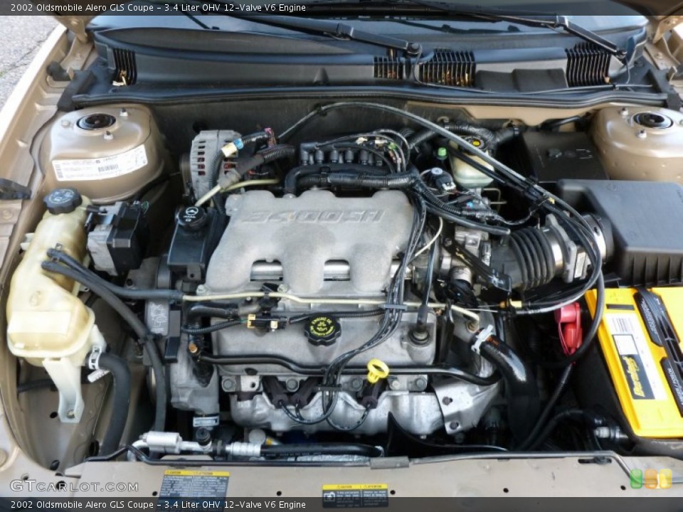 3.4 Liter OHV 12-Valve V6 Engine for the 2002 Oldsmobile Alero #63987912