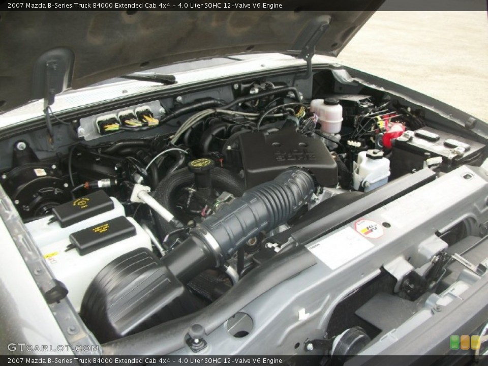 4.0 Liter SOHC 12-Valve V6 Engine for the 2007 Mazda B-Series Truck #63991962