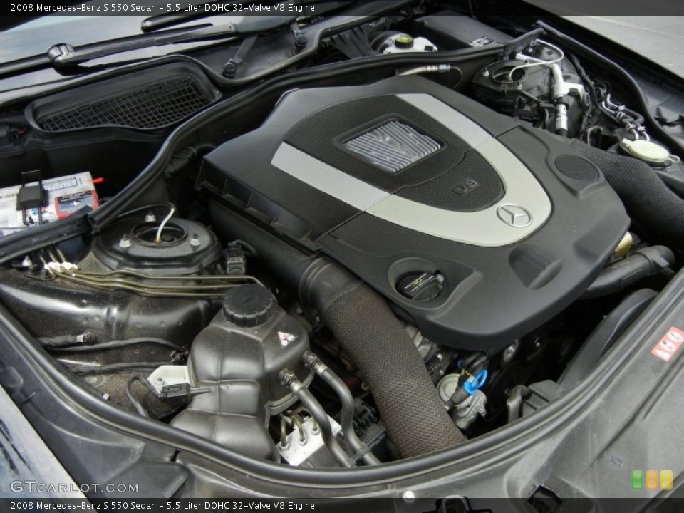 5.5 Liter DOHC 32-Valve V8 Engine for the 2008 Mercedes-Benz S #64005028