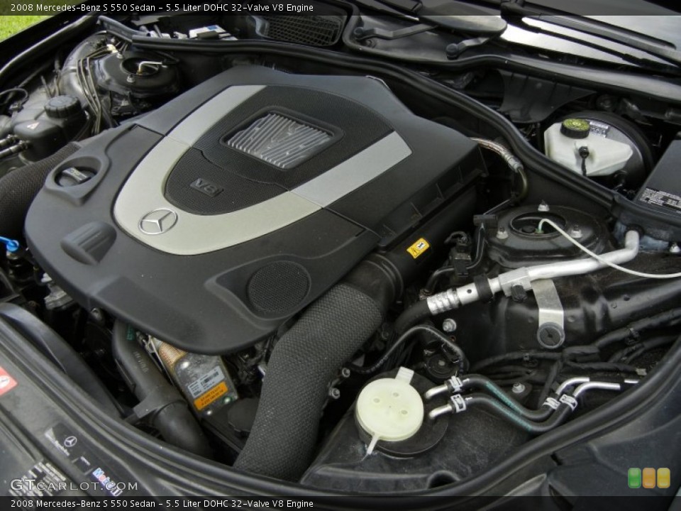 5.5 Liter DOHC 32-Valve V8 Engine for the 2008 Mercedes-Benz S #64005042