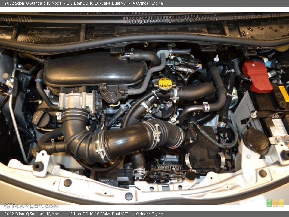 1.3 Liter DOHC 16-Valve Dual VVT-i 4 Cylinder Engine for the 2012 Scion iQ #64007991