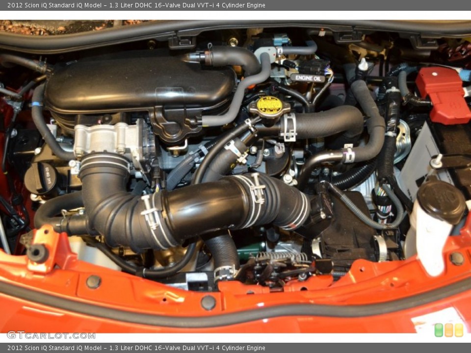 1.3 Liter DOHC 16-Valve Dual VVT-i 4 Cylinder Engine for the 2012 Scion iQ #64008187