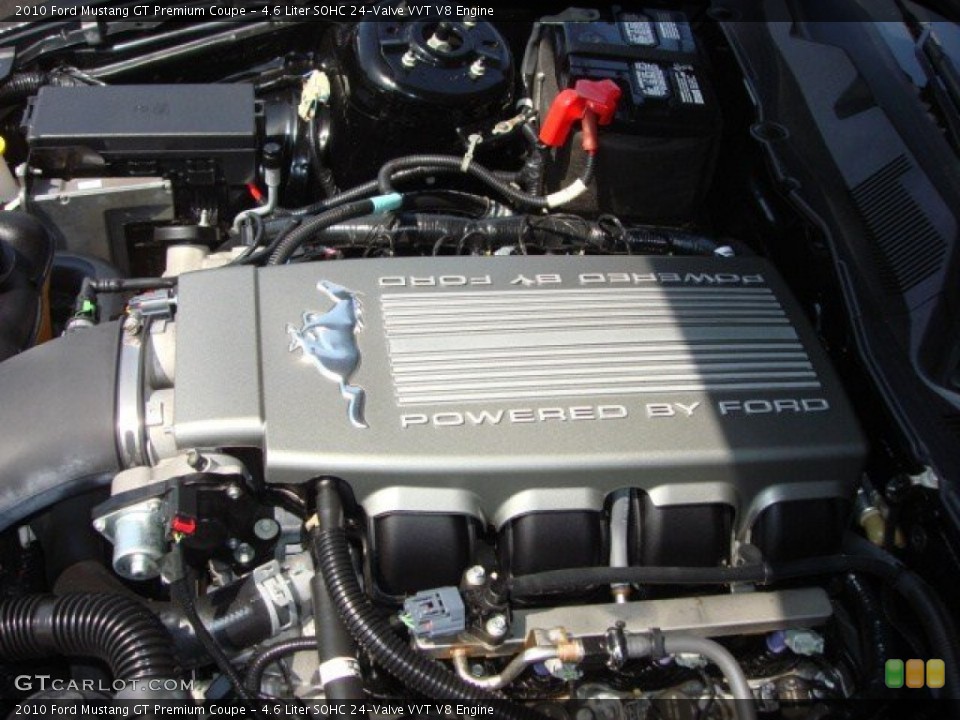 4.6 Liter SOHC 24-Valve VVT V8 Engine for the 2010 Ford Mustang #64031929