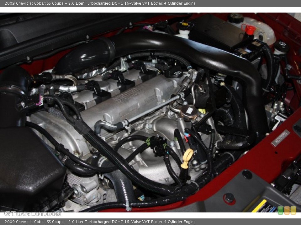 2.0 Liter Turbocharged DOHC 16-Valve VVT Ecotec 4 Cylinder Engine for the 2009 Chevrolet Cobalt #64048951