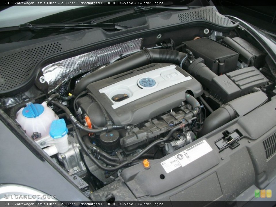2.0 Liter Turbocharged FSI DOHC 16-Valve 4 Cylinder Engine for the 2012 Volkswagen Beetle #64063014