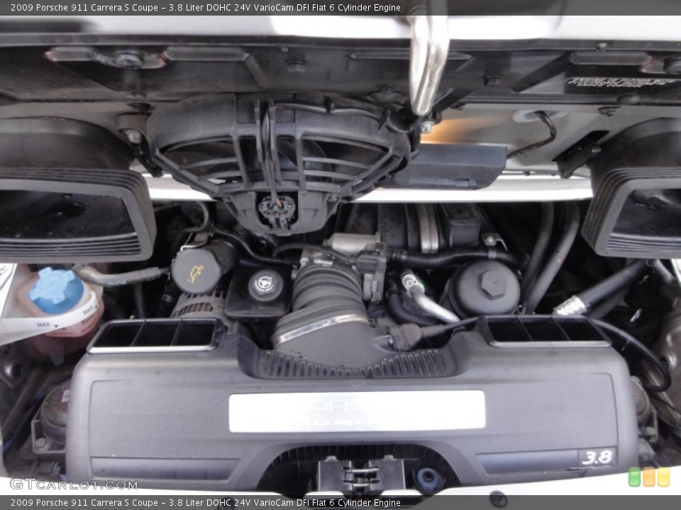 3.8 Liter DOHC 24V VarioCam DFI Flat 6 Cylinder Engine for the 2009 Porsche 911 #64074386