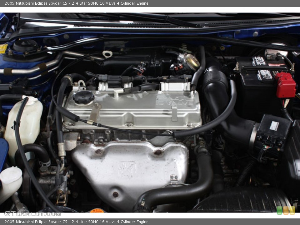 2.4 Liter SOHC 16 Valve 4 Cylinder Engine for the 2005 Mitsubishi Eclipse #64074631