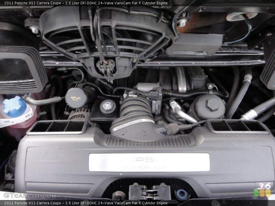 3.6 Liter DFI DOHC 24-Valve VarioCam Flat 6 Cylinder Engine for the 2011 Porsche 911 #64075654