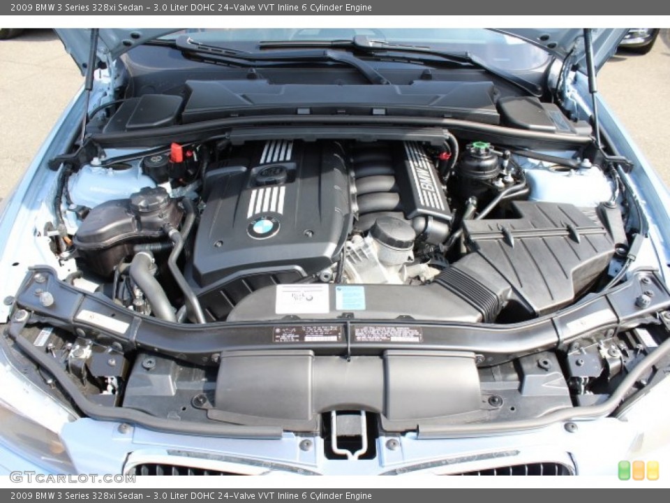 3.0 Liter DOHC 24-Valve VVT Inline 6 Cylinder Engine for the 2009 BMW 3 Series #64111758
