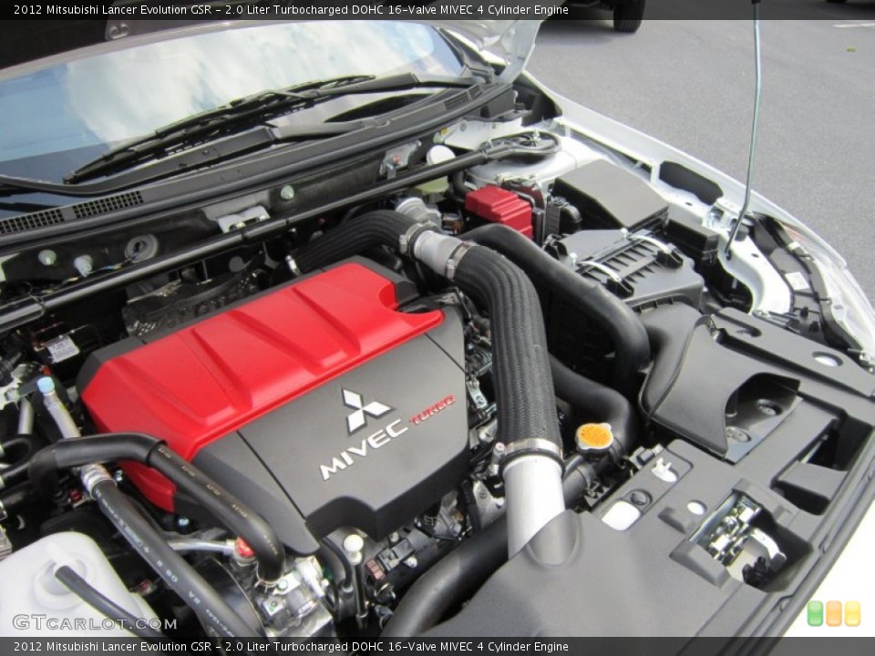 2.0 Liter Turbocharged DOHC 16-Valve MIVEC 4 Cylinder Engine for the 2012 Mitsubishi Lancer Evolution #64112109
