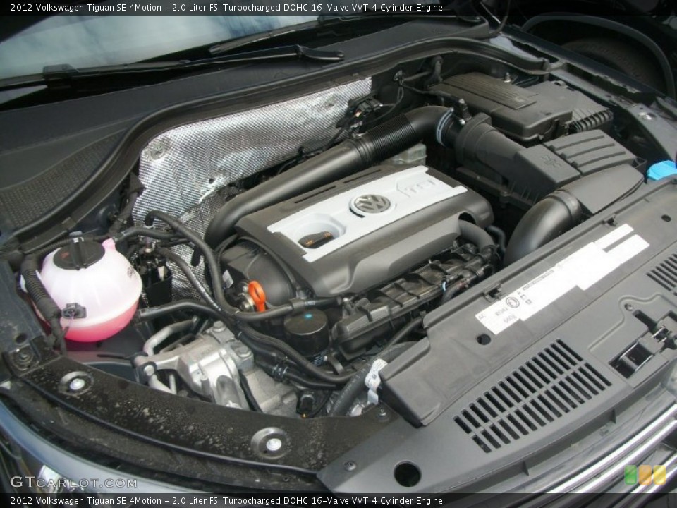 2.0 Liter FSI Turbocharged DOHC 16-Valve VVT 4 Cylinder Engine for the 2012 Volkswagen Tiguan #64117155