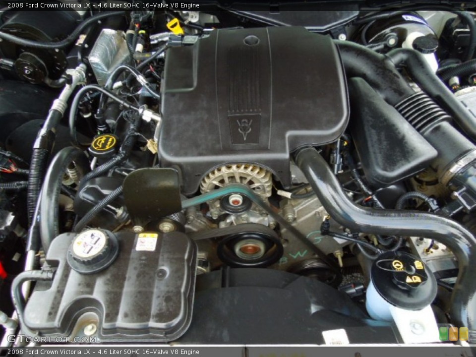 4.6 Liter SOHC 16-Valve V8 Engine for the 2008 Ford Crown Victoria #64144685