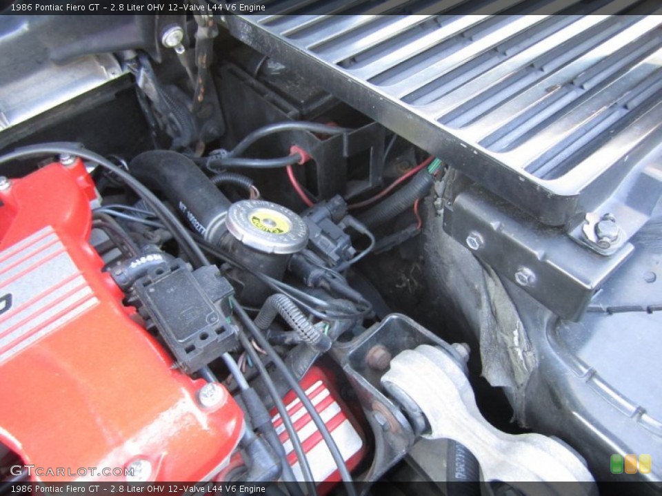 2.8 Liter OHV 12-Valve L44 V6 Engine for the 1986 Pontiac Fiero #64165246