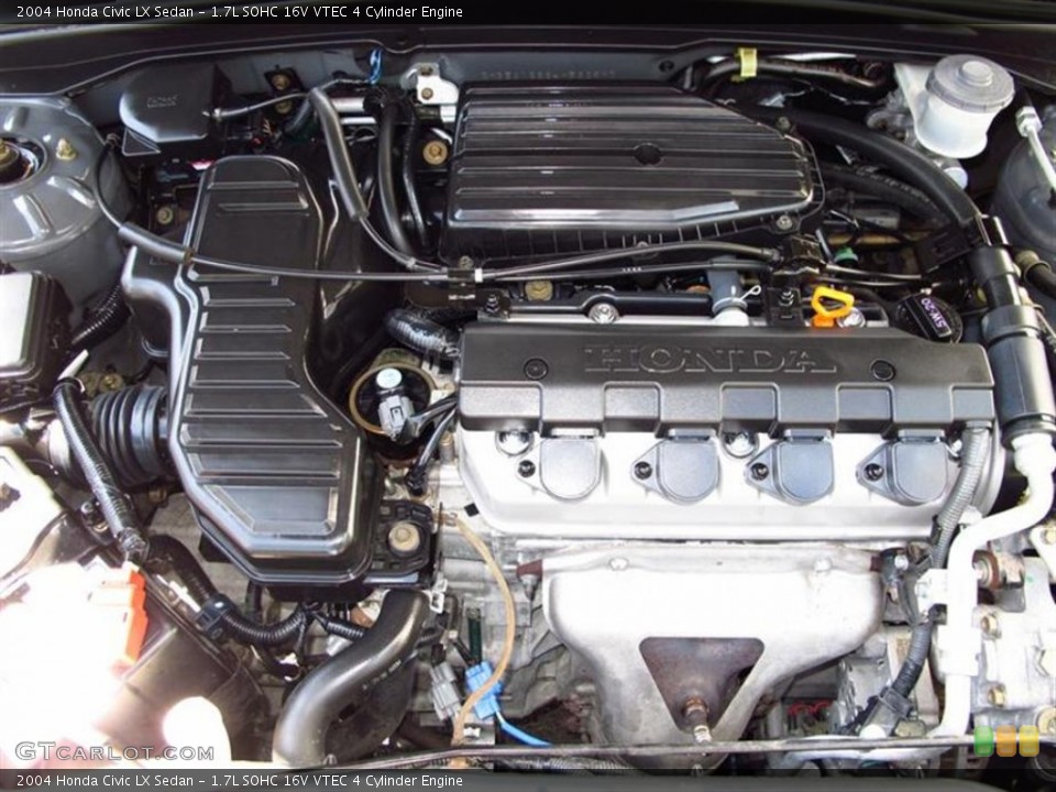 1.7L SOHC 16V VTEC 4 Cylinder Engine for the 2004 Honda Civic #64167347