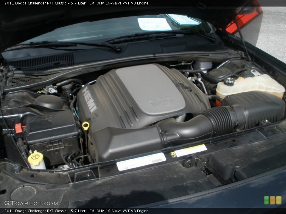 5.7 Liter HEMI OHV 16-Valve VVT V8 Engine for the 2011 Dodge Challenger #64172905