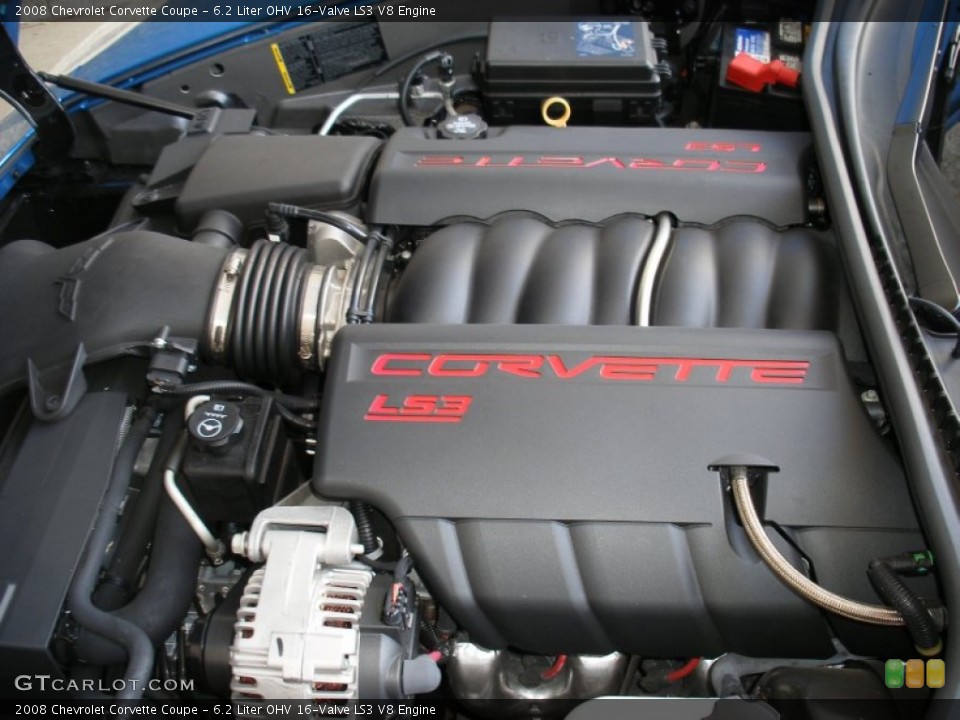 6.2 Liter OHV 16-Valve LS3 V8 Engine for the 2008 Chevrolet Corvette #64208345