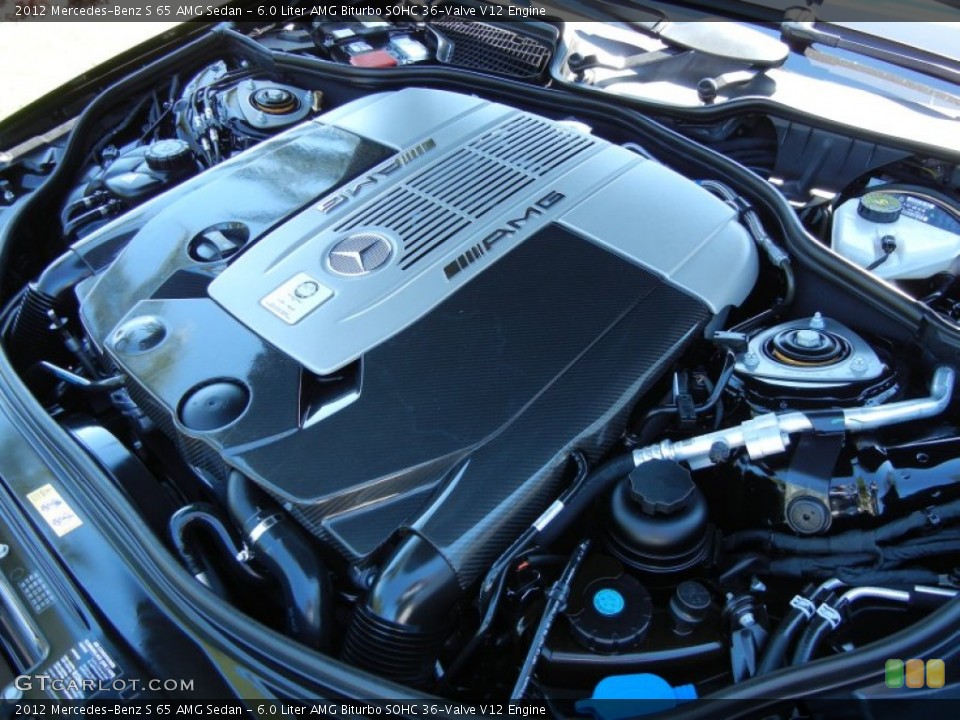 6.0 Liter AMG Biturbo SOHC 36-Valve V12 Engine for the 2012 Mercedes-Benz S #64209617