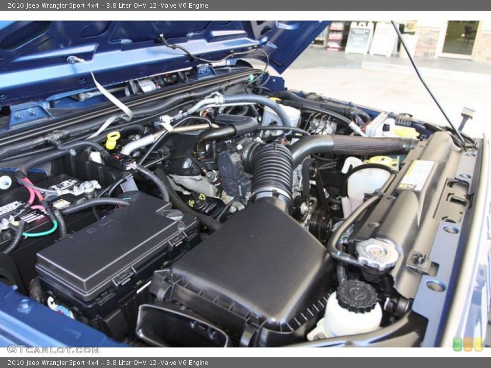 3.8 Liter OHV 12-Valve V6 Engine for the 2010 Jeep Wrangler #64213440
