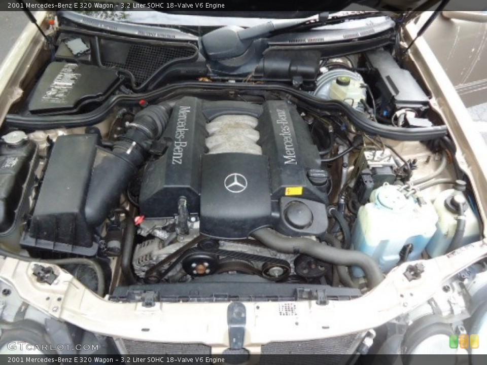 3.2 Liter SOHC 18-Valve V6 Engine for the 2001 Mercedes-Benz E #64220163