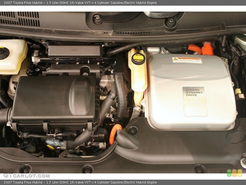 1.5 Liter DOHC 16-Valve VVT-i 4 Cylinder Gasoline/Electric Hybrid Engine for the 2007 Toyota Prius #64227365