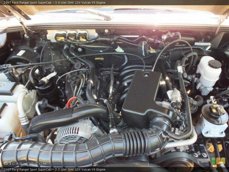 3.0 Liter OHV 12V Vulcan V6 Engine for the 2007 Ford Ranger #64231396