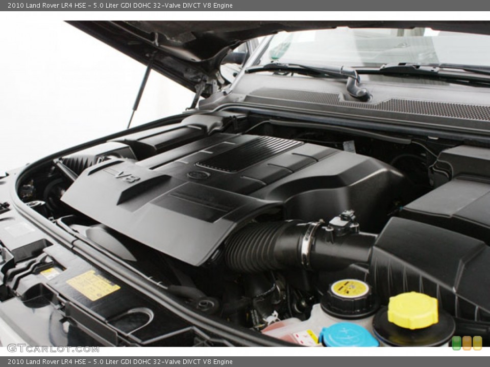 5.0 Liter GDI DOHC 32-Valve DIVCT V8 Engine for the 2010 Land Rover LR4 #64247889