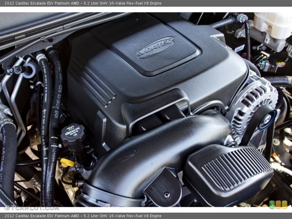 6.2 Liter OHV 16-Valve Flex-Fuel V8 Engine for the 2012 Cadillac Escalade #64250917