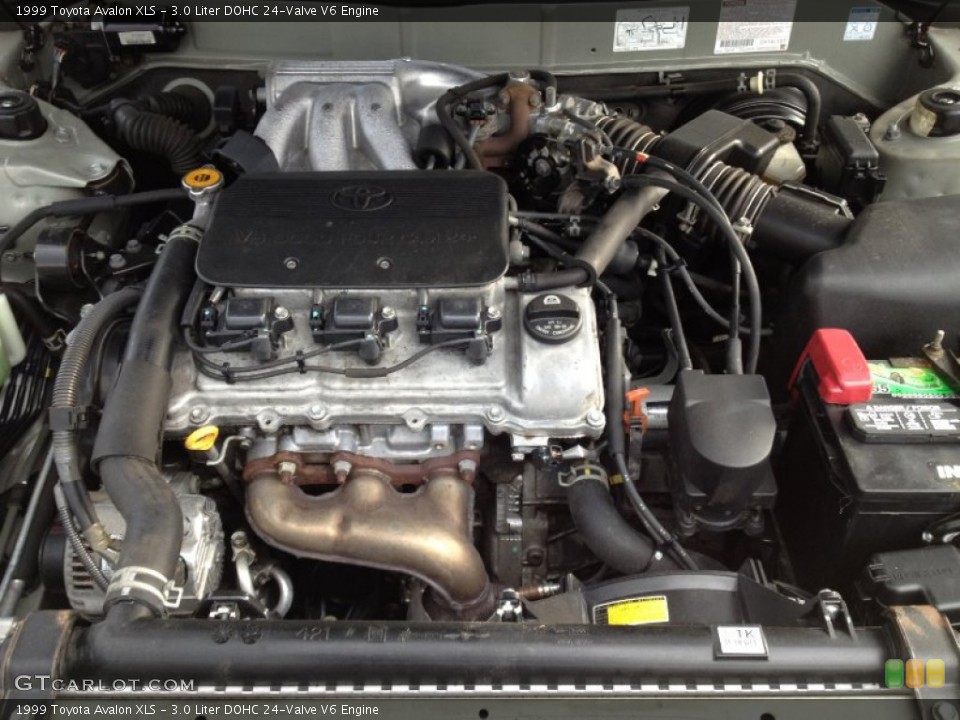 3.0 Liter DOHC 24-Valve V6 Engine for the 1999 Toyota Avalon #64254944