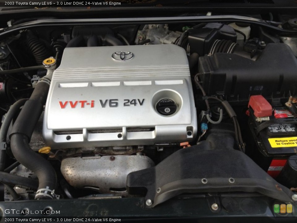 3.0 Liter DOHC 24-Valve V6 Engine for the 2003 Toyota Camry #64256366