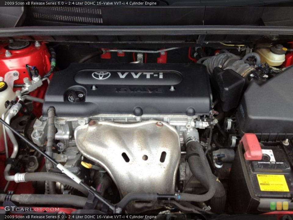 2.4 Liter DOHC 16-Valve VVT-i 4 Cylinder Engine for the 2009 Scion xB #64258256