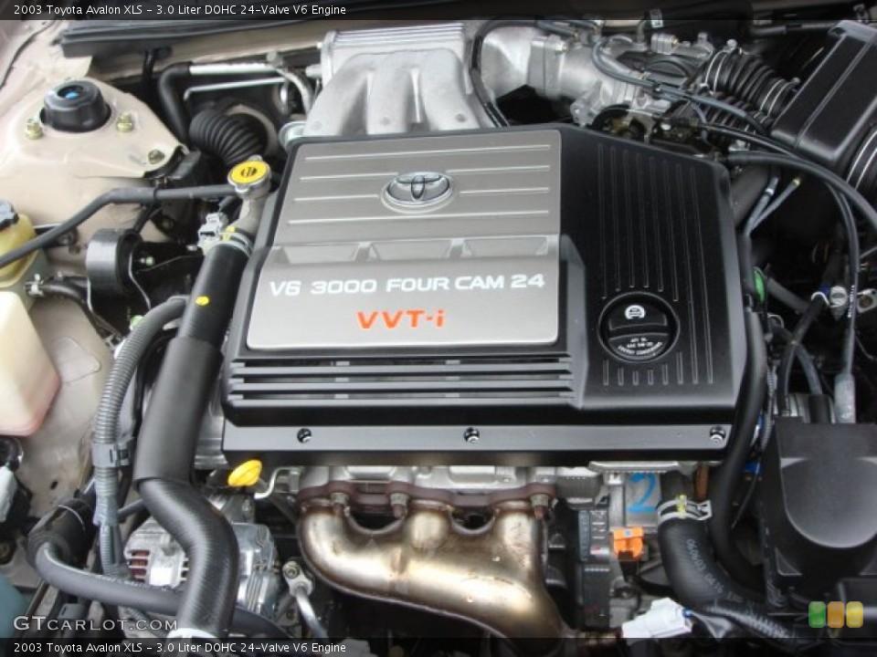 3.0 Liter DOHC 24-Valve V6 Engine for the 2003 Toyota Avalon #64260946