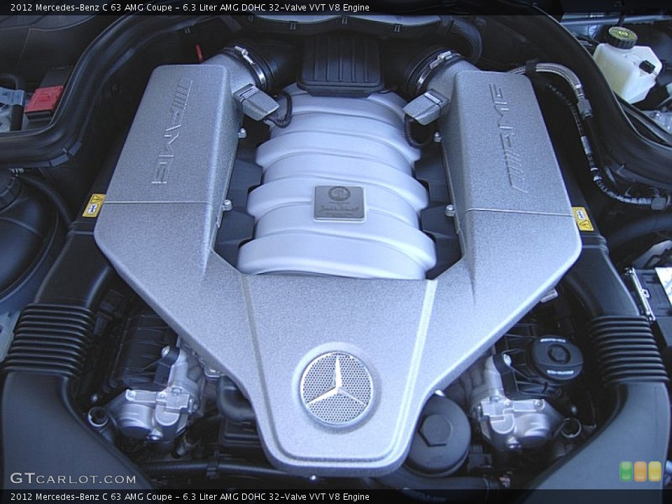 6.3 Liter AMG DOHC 32-Valve VVT V8 Engine for the 2012 Mercedes-Benz C #64261019
