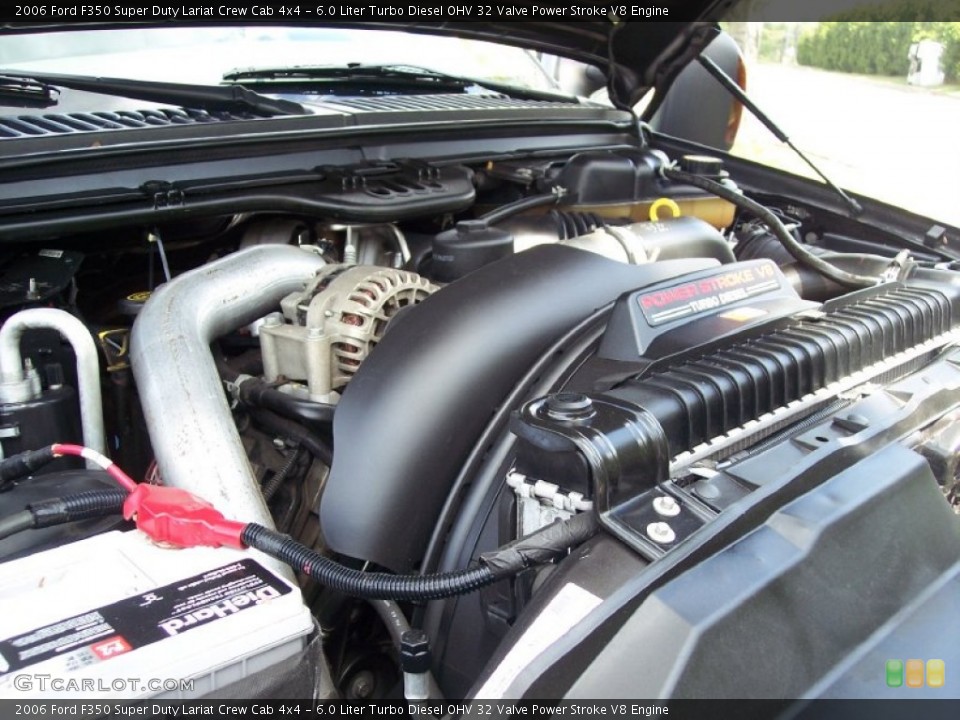 6.0 Liter Turbo Diesel OHV 32 Valve Power Stroke V8 Engine for the 2006 Ford F350 Super Duty #64263113