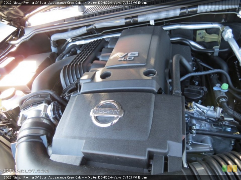 4.0 Liter DOHC 24-Valve CVTCS V6 Engine for the 2012 Nissan Frontier #64266521