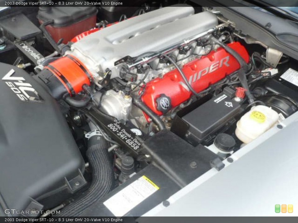 8.3 Liter OHV 20-Valve V10 Engine for the 2003 Dodge Viper #64295307