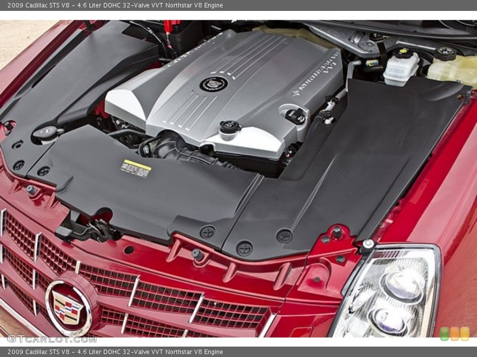 4.6 Liter DOHC 32-Valve VVT Northstar V8 Engine for the 2009 Cadillac STS #64321405