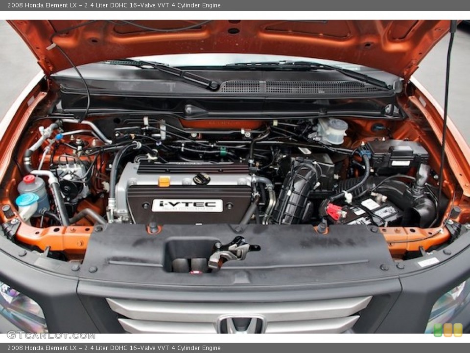 2.4 Liter DOHC 16-Valve VVT 4 Cylinder Engine for the 2008 Honda Element #64356772