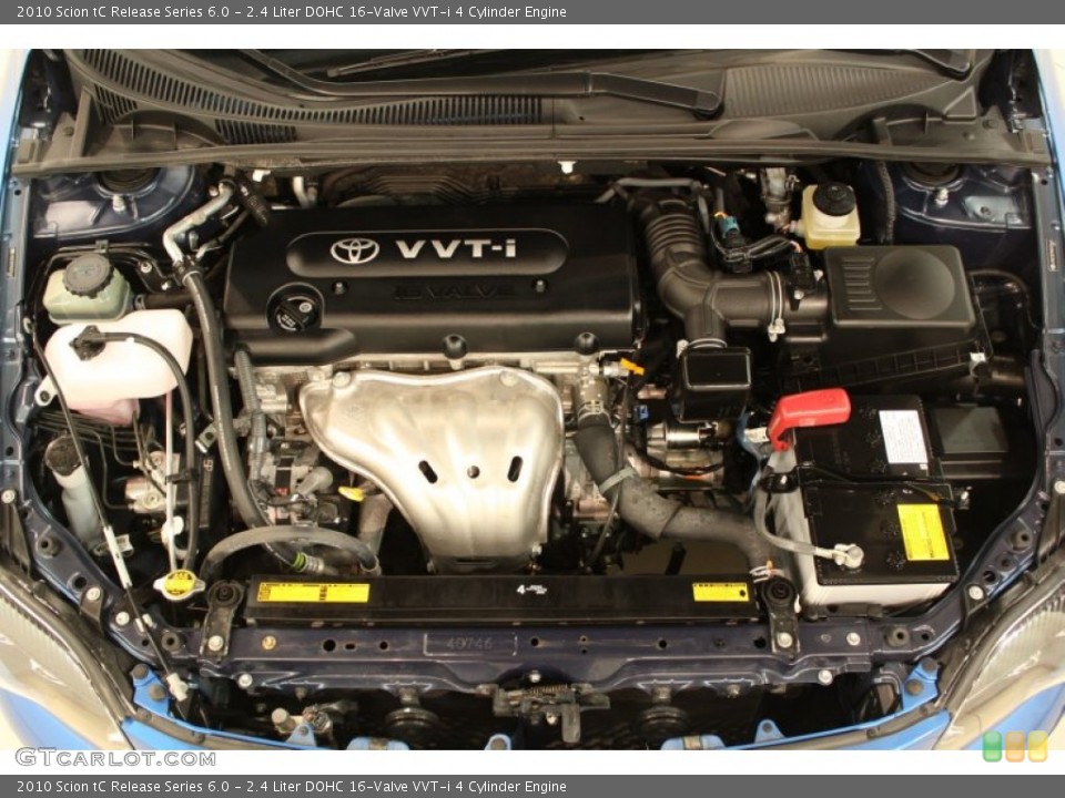 2.4 Liter DOHC 16-Valve VVT-i 4 Cylinder Engine for the 2010 Scion tC #64357253
