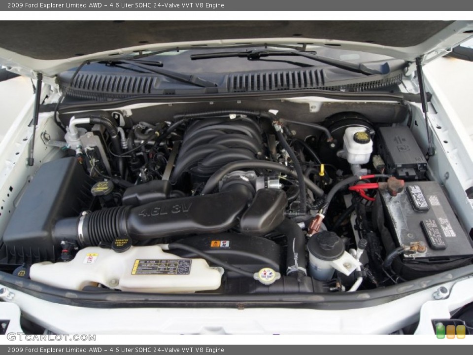 4.6 Liter SOHC 24-Valve VVT V8 Engine for the 2009 Ford Explorer #64357492
